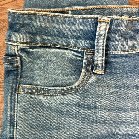 AMERICAN EAGLE - NEXT LEVEL STRETCH BLUE RIPPED SKINNY JEANS SIZE 4 - Picture 3 of 3